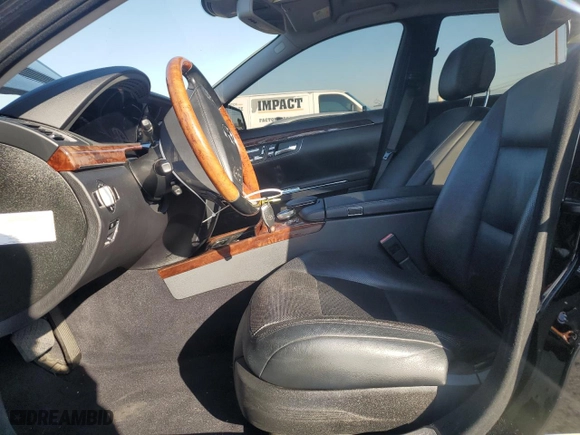 2010 Mercedes-Benz S-Class S 550 with VIN WDDNG7BB4AA321100, listed as a Copart auction lot 44456305 with 161,451 mi miles and Salvage Title. Bid and sale history available at carsss.com. Image 7.