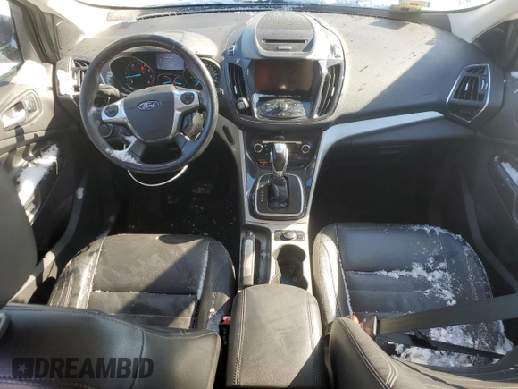 2013 Ford Escape SEL with VIN 1FMCU9H96DUA29845, listed as a Copart auction lot 44753655 with 99,376 mi miles and Salvage Title. Bid and sale history available at DreamBid. Image 8.