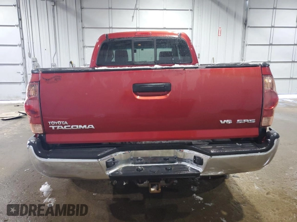 2006 Toyota Tacoma with VIN 5TEUU42N46Z165435, listed as a Copart auction lot 44978715 with 252,992 mi miles and Salvage Title. Bid and sale history available at carsss.com. Image 6.