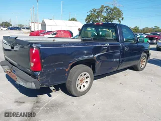 2006 Chevrolet Silverado 1500 Work Truck with VIN 3GCEC14X56G266872, listed as a IAAI auction lot 40881369 with 1 mi miles. Bid and sale history available at carsss.com. Image 4.