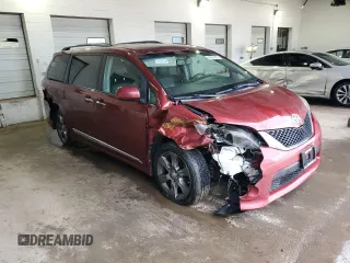 2016 Toyota Sienna SE с VIN 5TDXK3DC3GS758341, выставлен на аукционе Copart как лот 60935395 с пробегом 176 295 миль миль и Списание • Salvage title. История ставок и продаж доступна на DreamBid. Изображение 4.