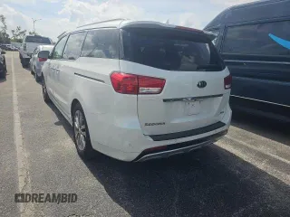 2016 Kia Sedona SX-L with VIN KNDME5C14G6185620, listed as a Copart auction lot 48830215 with 165,474 mi miles and Clean Title. Bid and sale history available at carsss.com. Image 3.