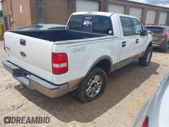 2004 Ford F-150 XLT with VIN 1FTPW145X4KC62501, listed as a IAAI auction lot 42252347 with 230,973 mi miles and . Bid and sale history available at DreamBid. Image 4.