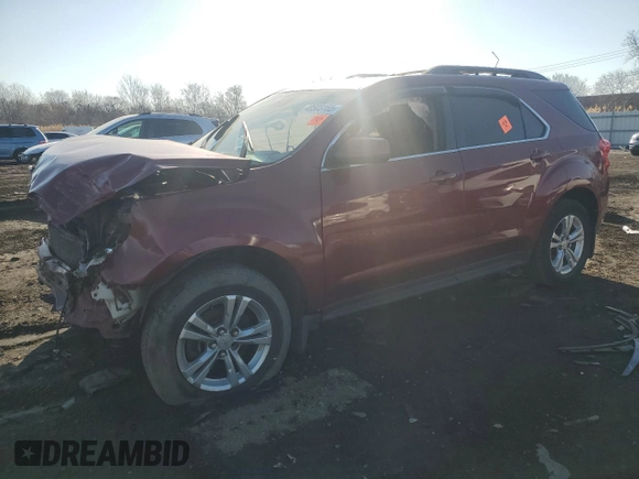 2012 Chevrolet Equinox LT w/2LT with VIN 2GNFLNEK3C6249825, listed as a Copart auction lot 48503165 with 165,453 mi miles and Salvage Title. Bid and sale history available at carsss.com. Image 1.