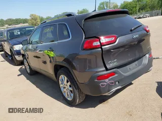 2017 Jeep Cherokee Limited with VIN 1C4PJMDS8HW631165, listed as a IAAI auction lot 42248180 with 57,448 mi miles and . Bid and sale history available at DreamBid. Image 3.