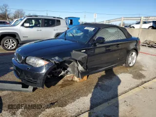 2010 BMW 1 Series 135i with VIN WBAUN9C52AVK41235, listed as a Copart auction lot 85384434 with 84,636 mi miles and Salvage title. Bid and sale history available at DreamBid. Image 1.