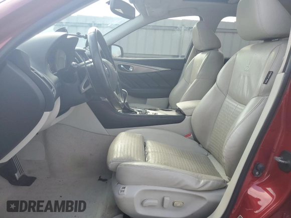 2014 Infiniti Q50 Sport with VIN JN1BV7AR6EM693711, listed as a Copart auction lot 64551895 with 124,843 mi miles and Salvage title. Bid and sale history available at DreamBid. Image 7.