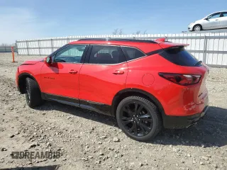 2020 Chevrolet Blazer RS with VIN 3GNKBKRS8LS551946, listed as a Copart auction lot 53561305 with 62,697 mi miles and Salvage title. Bid and sale history available at DreamBid. Image 2.