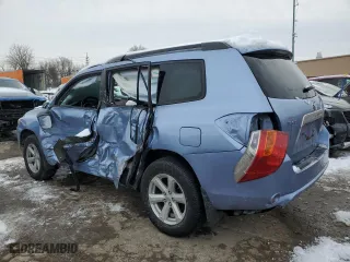 2009 Toyota Highlander with VIN JTEES41A692134006, listed as a Copart auction lot 87898495 with 204,877 mi miles and Salvage Title. Bid and sale history available at carsss.com. Image 2.