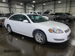 2012 Chevrolet Impala LS Fleet with VIN 2G1WF5E30C1304861, listed as a Copart auction lot 56847725 with 88,306 mi miles and Salvage title. Bid and sale history available at DreamBid. Image 4.