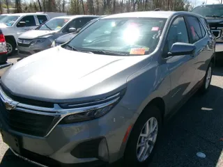 2023 Chevrolet Equinox LT with VIN 3GNAXTEG9PL252499, listed as a IAAI auction lot 42085608 with 42,858 mi miles. Bid and sale history available at carsss.com. Image 1.