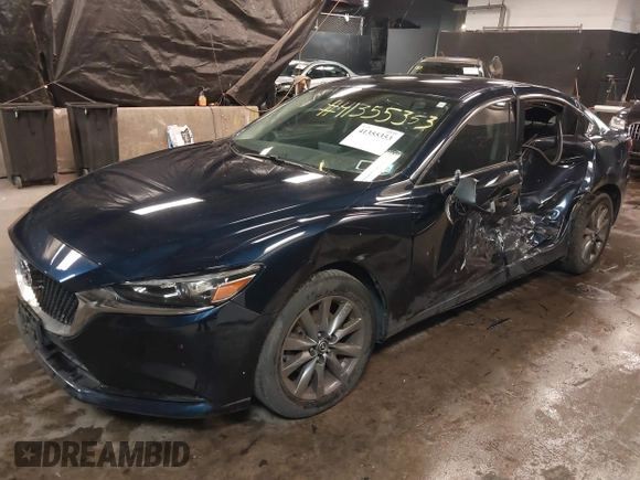 2018 Mazda Mazda6 Sport with VIN JM1GL1UMXJ1330989, listed as a IAAI auction lot 41355353 with 52,869 mi miles. Bid and sale history available at carsss.com. Image 18.