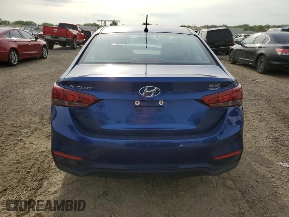 2019 Hyundai Accent SE with VIN 3KPC24A39KE071425, listed as a Copart auction lot 59105263 with 55,432 mi miles. Bid and sale history available at carsss.com. Image 6.