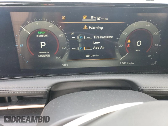 2023 Nissan ARIYA Evolve+ z VIN JN1DF0BB6PM709617, wystawiony jako Copart lot #43795565 z przebiegiem 13 012 mil mil oraz Nie do naprawy • Non repairable. Historia ofert i sprzedaży dostępna na DreamBid. Obrazek 9.