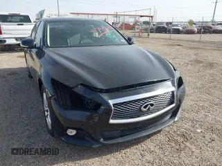 2017 Infiniti Q50 Signature Edition with VIN JN1EV7AP0HM737718, listed as a IAAI auction lot 41744643 with 74,905 mi miles and . Bid and sale history available at DreamBid. Image 1.