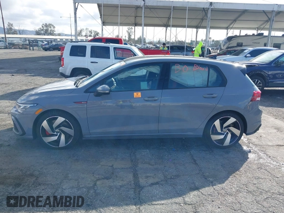 2022 Volkswagen Golf GTI S with VIN WVWG87CDXNW155707, listed as a IAAI auction lot 41501380 with 55,467 mi miles. Bid and sale history available at carsss.com. Image 14.