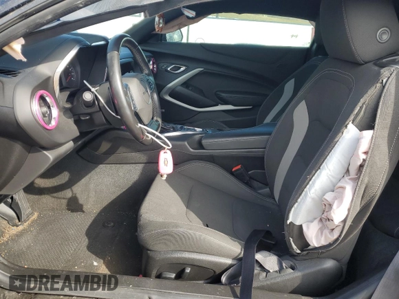 2019 Chevrolet Camaro 1LT with VIN 1G1FB1RSXK0157500, listed as a Copart auction lot 45799895 with 41,827 mi miles and Salvage Title. Bid and sale history available at carsss.com. Image 7.