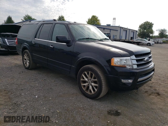 2017 Ford Expedition EL Limited with VIN 1FMJK2AT9HEA06800, listed as a Copart auction lot 69048524 with 125,616 mi miles and Salvage Title. Bid and sale history available at carsss.com. Image 4.