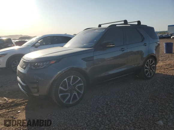 2017 Land Rover Discovery HSE Luxury with VIN SALRHBBV6HA046483, listed as a Copart auction lot 51866655 with 53,511 mi miles and Salvage Title. Bid and sale history available at carsss.com. Image 1.