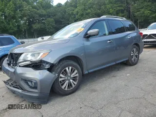 2018 Nissan Pathfinder SL with VIN 5N1DR2MN7JC602785, listed as a Copart auction lot 63666515 with 202,215 mi miles and Clean title. Bid and sale history available at DreamBid. Image 1.