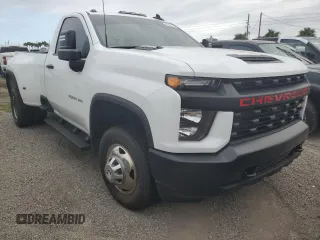 2022 Chevrolet Silverado 3500HD Work Truck with VIN 1GC3YSEY4NF123899, listed as a Copart auction lot 76043744 with 0 mi miles and Salvage Title. Bid and sale history available at carsss.com. Image 4.