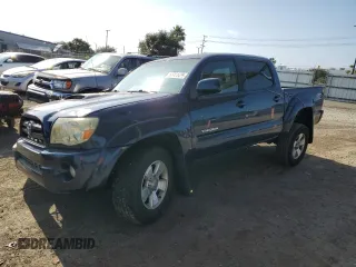 2008 Toyota Tacoma PreRunner with VIN 3TMJU62N48M059131, listed as a Copart auction lot 60751455 with 125,672 mi miles and Salvage title. Bid and sale history available at DreamBid. Image 1.