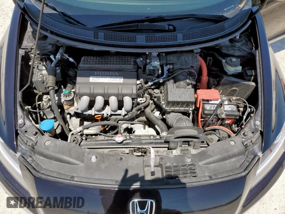 2015 Honda CR-Z EX with VIN JHMZF1D6XFS001159, listed as a Copart auction lot 57032225 with 59,903 mi miles and Salvage title. Bid and sale history available at DreamBid. Image 11.