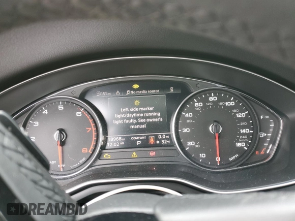 2023 Audi A5 Sportback Premium z VIN WAUABCF52PA027060, wystawiony jako Copart lot #42776085 z przebiegiem 18 968 mil mil oraz Szkoda całkowita • Salvage title. Historia ofert i sprzedaży dostępna na DreamBid. Obrazek 9.