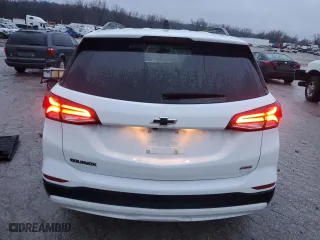 2024 Chevrolet Equinox RS with VIN 3GNAXMEGXRS130622, listed as a Copart auction lot 43240515 with 14,354 mi miles and Salvage Title. Bid and sale history available at carsss.com. Image 6.