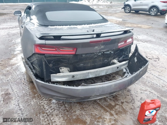 2018 Chevrolet Camaro 1LT with VIN 1G1FB3DX8J0124766, listed as a IAAI auction lot 41737430 with 101,028 mi miles. Bid and sale history available at carsss.com. Image 6.