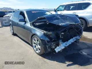 2010 BMW 5 Series 535i with VIN WBANW1C56AC165081, listed as a IAAI auction lot 41760774 with 156,384 mi miles and . Bid and sale history available at carsss.com. Image 1.