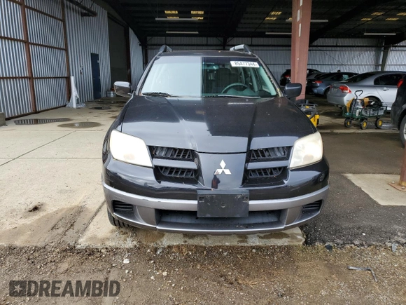 2006 Mitsubishi Outlander LS with VIN JA4LX31F16U021769, listed as a Copart auction lot 85477344 with 273,846 mi miles and Salvage Title. Bid and sale history available at carsss.com. Image 5.