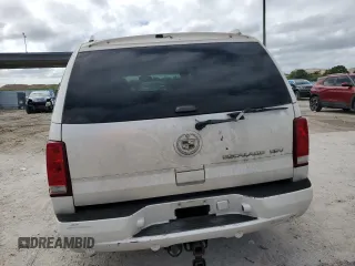 2005 Cadillac Escalade ESV z VIN 3GYFK66N95G204884, wystawiony jako Copart lot #46892595 z przebiegiem Nie podano mil oraz Szkody całkowita. Historia ofert i sprzedaży dostępna na DreamBid. Obrazek 6.