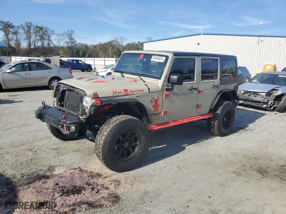 2017 Jeep Wrangler Unlimited Rubicon Recon with VIN 1C4BJWFG9HL586169, listed as a Copart auction lot 80454624 with 174,987 mi miles and Salvage Title. Bid and sale history available at carsss.com. Image 1.