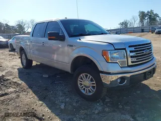 2013 Ford F-150 XL with VIN 1FTFW1CFXDFA85317, listed as a IAAI auction lot 41783100 with 148,127 mi miles. Bid and sale history available at carsss.com. Image 1.
