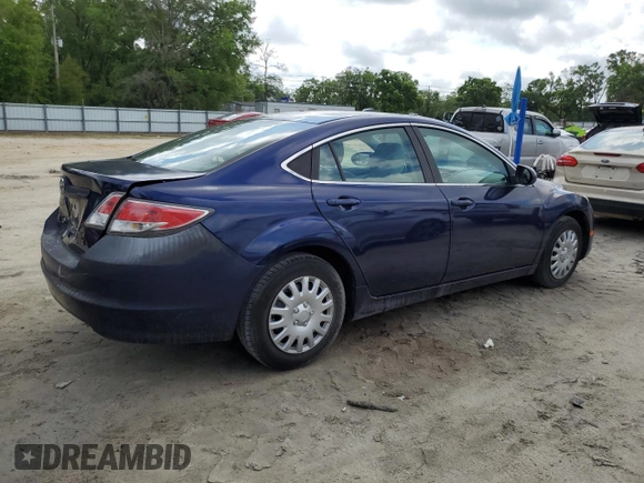 2010 Mazda 6 i Sport with VIN 1YVHZ8BHXA5M40493, listed as a Copart auction lot 50880105 with 195,908 mi miles and Salvage Title. Bid and sale history available at carsss.com. Image 3.
