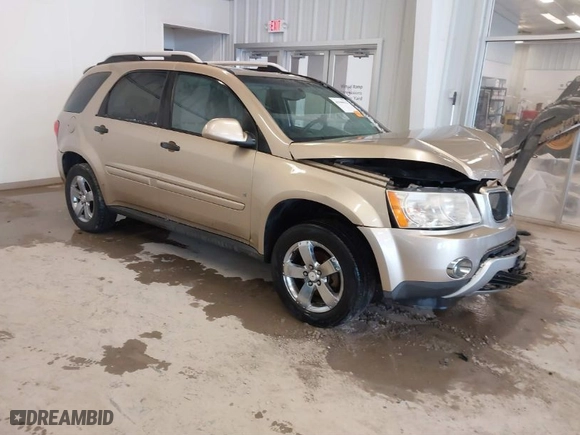 2007 Pontiac Torrent with VIN 2CKDL73F476101201, listed as a IAAI auction lot 41590513 with 167288 miles. Bid and sale history available at carsss.com. Image 1.