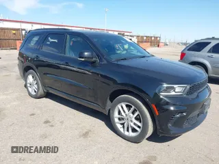 2024 Dodge Durango GT with VIN 1C4RDJDG9RC207328, listed as a IAAI auction lot 42019026 with 28,350 mi miles and . Bid and sale history available at carsss.com. Image 1.