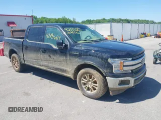 2018 Ford F-150 XL with VIN 1FTEW1E51JFB88718, listed as a IAAI auction lot 42191689 with Not provided miles and . Bid and sale history available at DreamBid. Image 1.