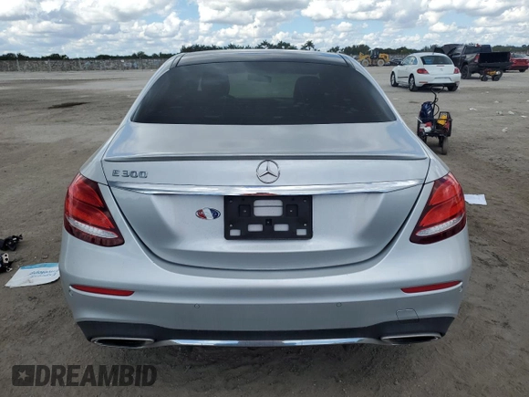 2017 Mercedes-Benz E-Class E 300 Luxury with VIN WDDZF4JB6HA225645, listed as a Copart auction lot 47253185 with 87,148 mi miles and Salvage Title. Bid and sale history available at carsss.com. Image 6.