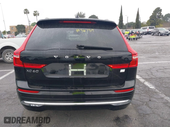 2023 Volvo XC60 Recharge Plug-In Hybrid Ultimate Bright Theme with VIN YV4H60DA8P1336663, listed as a IAAI auction lot 41692103 with 19,028 mi miles. Bid and sale history available at carsss.com. Image 16.