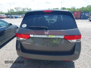 2014 Honda Odyssey EX-L with VIN 5FNRL5H6XEB111412, listed as a IAAI auction lot 41917361 with 210,841 mi miles and . Bid and sale history available at carsss.com. Image 16.