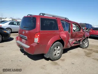 2006 Nissan Pathfinder SE with VIN 5N1AR18U86C649815, listed as a Copart auction lot 49448915 with 211,186 mi miles and Salvage Title. Bid and sale history available at carsss.com. Image 3.