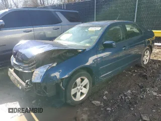 2007 Ford Fusion SE with VIN 3FAHP07167R150742, listed as a Copart auction lot 44238875 with 56,652 mi miles and Salvage Title. Bid and sale history available at DreamBid. Image 1.