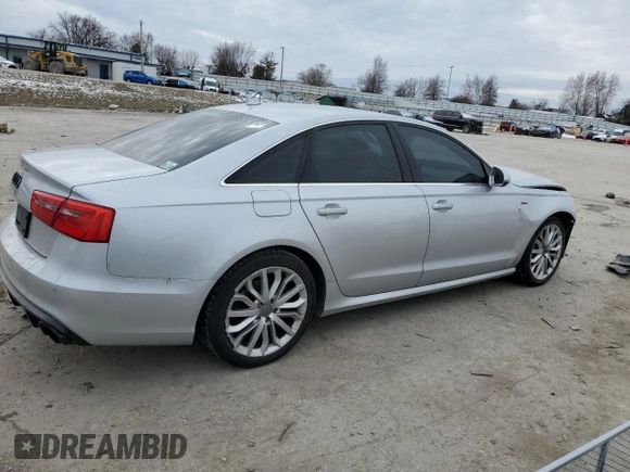 2012 Audi A6 3.0T Prestige with VIN WAUBGAFC0CN003416, listed as a Copart auction lot 45399785 with 100,430 mi miles and Salvage Title. Bid and sale history available at carsss.com. Image 3.