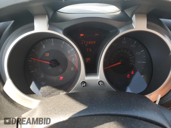 2017 Nissan Juke SL with VIN JN8AF5MR9HT701272, listed as a Copart auction lot 50720005 with 117,399 mi miles and Salvage Title. Bid and sale history available at DreamBid. Image 9.