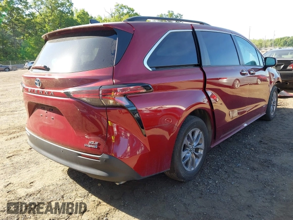 2021 Toyota Sienna XLE z VIN 5TDJSKFCXMS014664, wystawiony jako IAAI lot #42315007 z przebiegiem 53 966 mil mil oraz . Historia ofert i sprzedaży dostępna na DreamBid. Obrazek 4.