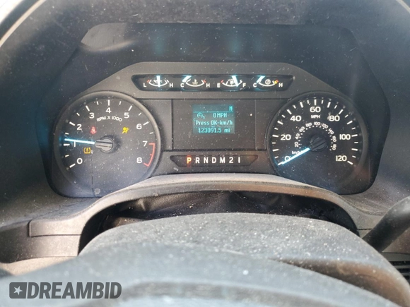 2018 Ford F-150 XL с VIN 1FTMF1EB6JKE03244, выставлен на аукционе Copart как лот 42908695 с пробегом 123 091 миль миль и Списание • Salvage title. История ставок и продаж доступна на DreamBid. Изображение 9.