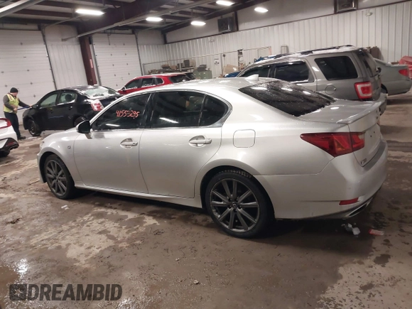 2015 Lexus GS 350 with VIN JTHCE1BL4FA003397, listed as a IAAI auction lot 41553295 with 159,209 mi miles and . Bid and sale history available at carsss.com. Image 14.