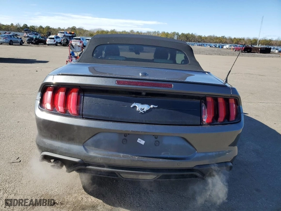 2019 Ford Mustang EcoBoost with VIN 1FATP8UH1K5181855, listed as a Copart auction lot 45707075 with NaN miles and Salvage Title. Bid and sale history available at carsss.com. Image 6.